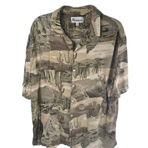 No Boundaries Hawaiian Shirt Mens XL